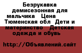 Безрукавка демисезонная для мальчика › Цена ­ 500 - Тюменская обл. Дети и материнство » Детская одежда и обувь   